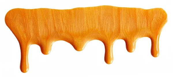 橙色指甲油 — 图库照片