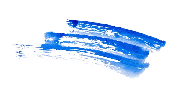 Tinta azul — Fotografia de Stock