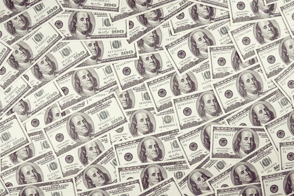 Текстура банкнот доллара — стоковое фото