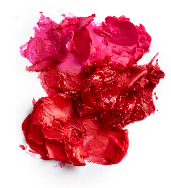 Smudged lipsticks — Stock Photo, Image