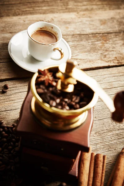 Vintage coffee still life — Stock Photo, Image