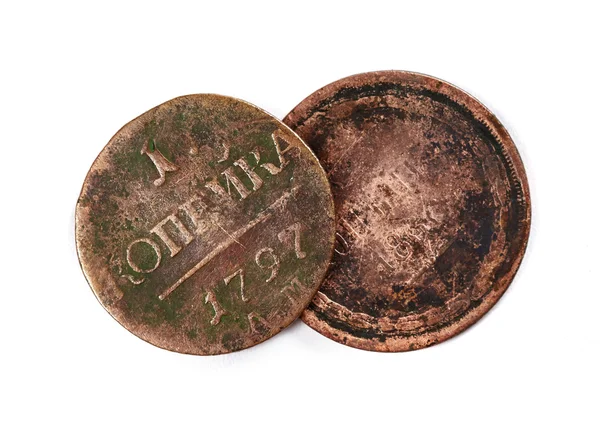 古代のコイン — ストック写真