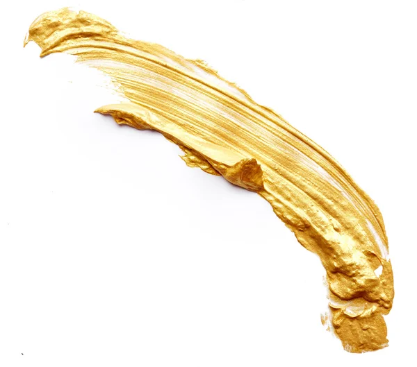 Golden paint — Stock Photo, Image