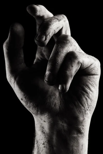 Männliche Hand — Stockfoto