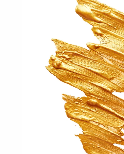 Golden paint — Stock Photo, Image
