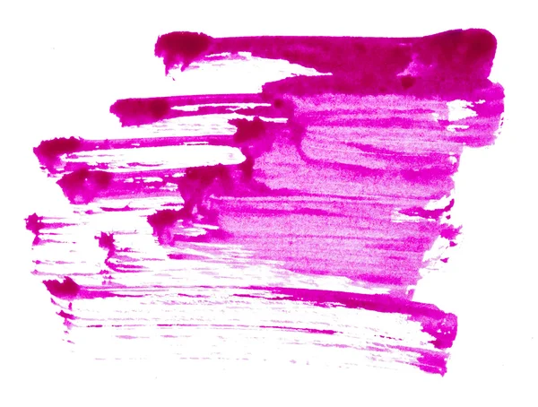Strokes of purple paint — Stock Photo, Image