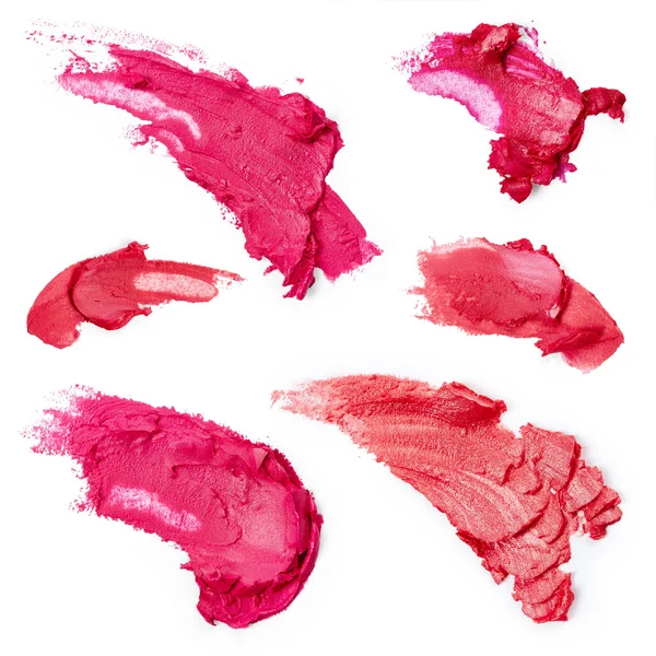 Smudged lipsticks — Stock Photo, Image