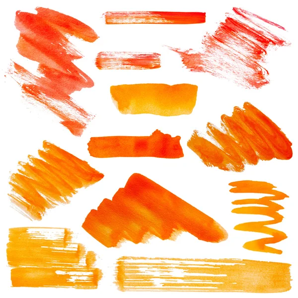 Oranje verf — Stockfoto
