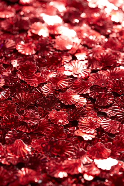 Paillettes rouges — Photo