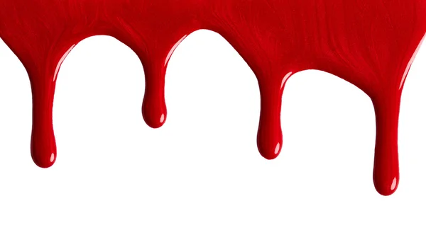 Czerwony lakier do paznokci — Zdjęcie stockowe