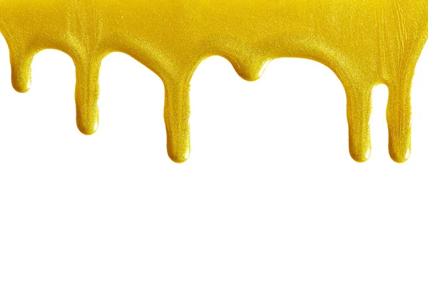 Yellow nail polish — Stock Photo, Image