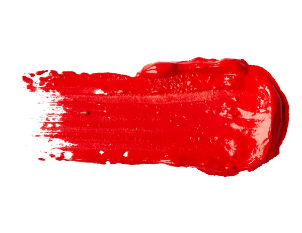 Peinture rouge — Photo