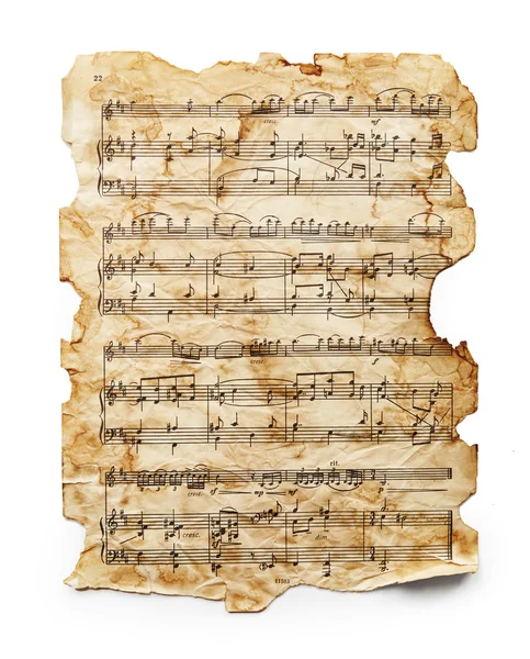 Music sheet — Stock Photo, Image