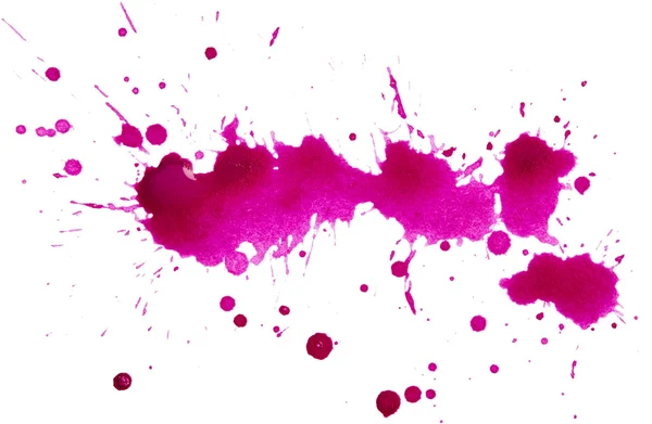 Blots of purple paint — Stock Photo, Image