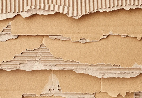 Textura de cartón desgarrado — Foto de Stock