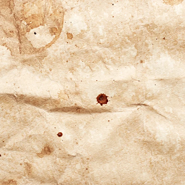 Paper with stains of coffee — Stock Photo, Image