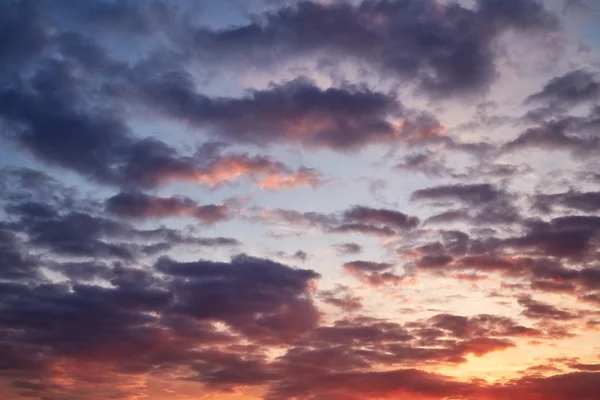 Céu escuro da noite — Fotografia de Stock