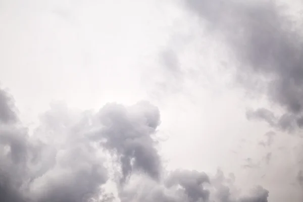 Stormy grey clouds — Stock Photo, Image