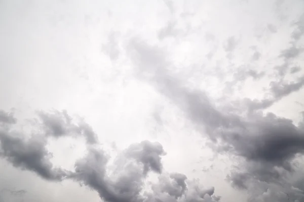 Stormy grey clouds — Stock Photo, Image