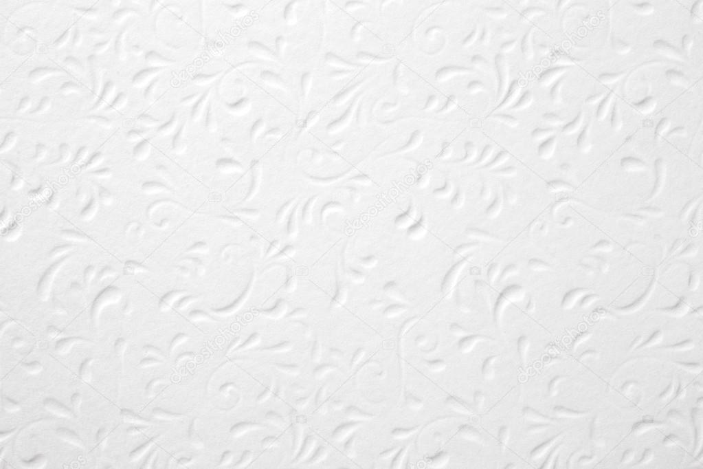 White Cardboard with pattern