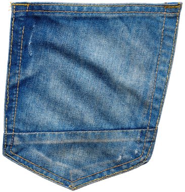 Kot pantolon cebinde