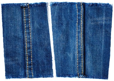 Parts of jeans pants clipart