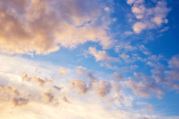 Фон неба заката — стоковое фото