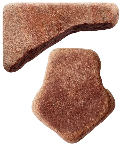 Pedras no fundo branco — Fotografia de Stock