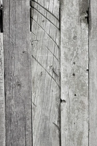 오래 된 회색 나무 울타리 — 스톡 사진