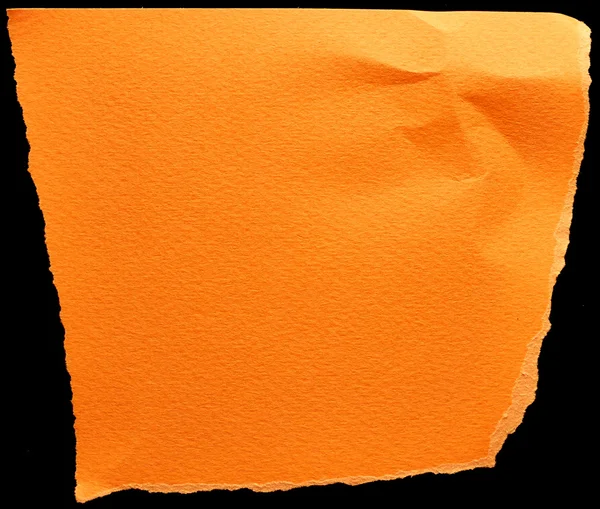 橙色纸 — 图库照片
