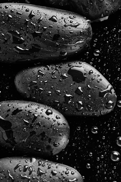 Piedras con gotas de agua — Foto de Stock