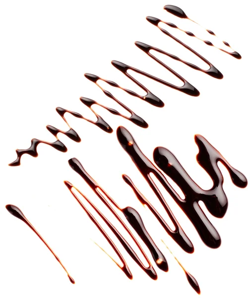 Manchas de chocolate líquido —  Fotos de Stock