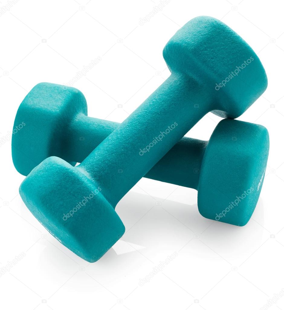 Two dumbbells