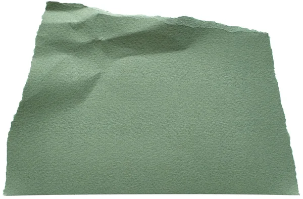 Piece of green cardboard — Stock Photo, Image
