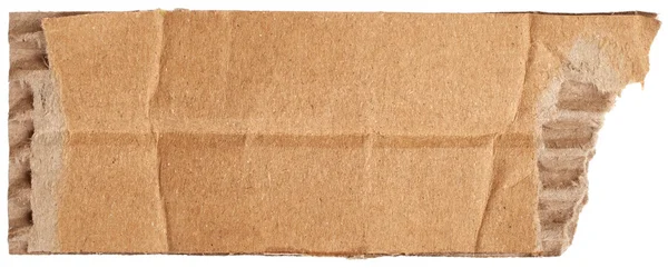 Piece of cardboard — Stock Photo, Image