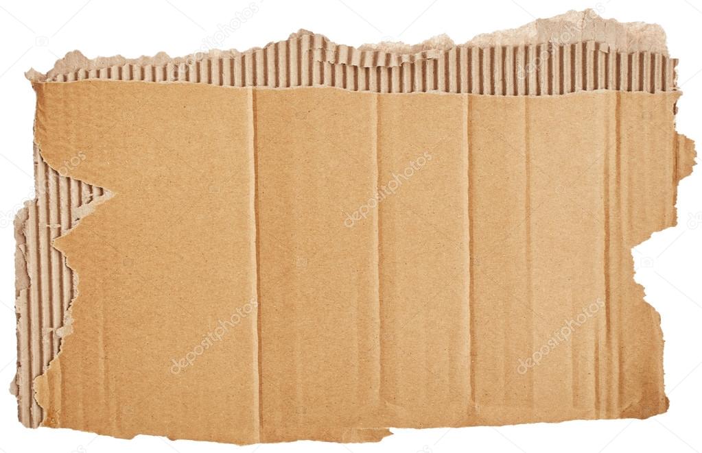 Part of cardboard