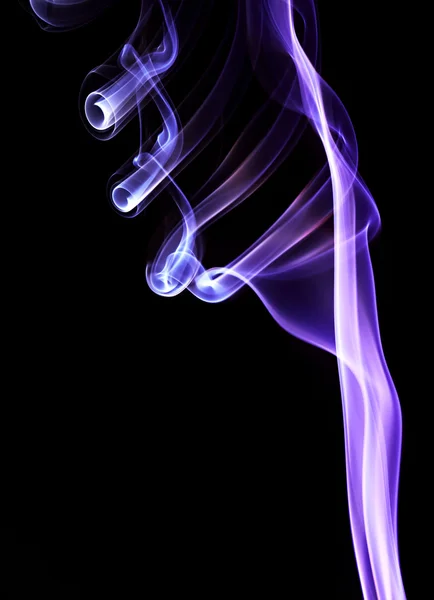Tourbillon de fumée abstrait — Photo