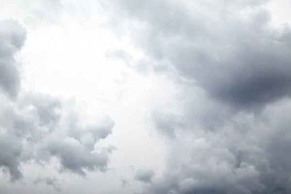 Stormy grey clouds — Stock Photo, Image