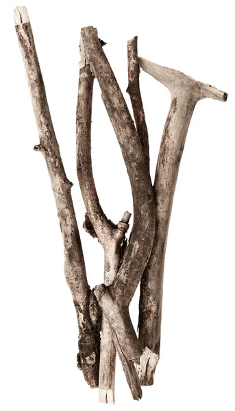 Sticks isolated on white background — Stock Photo, Image
