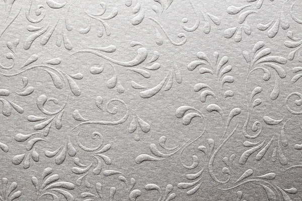 Cardboard with floral pattern