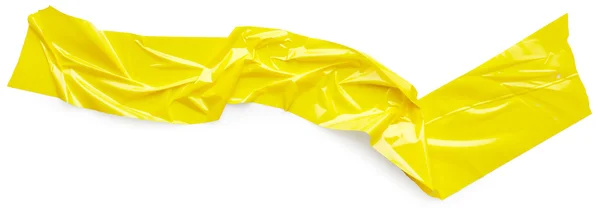 Sarı yapışkan bant — Stok fotoğraf