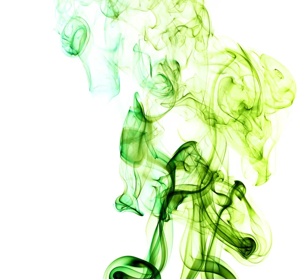 Tourbillon de fumée abstrait — Photo