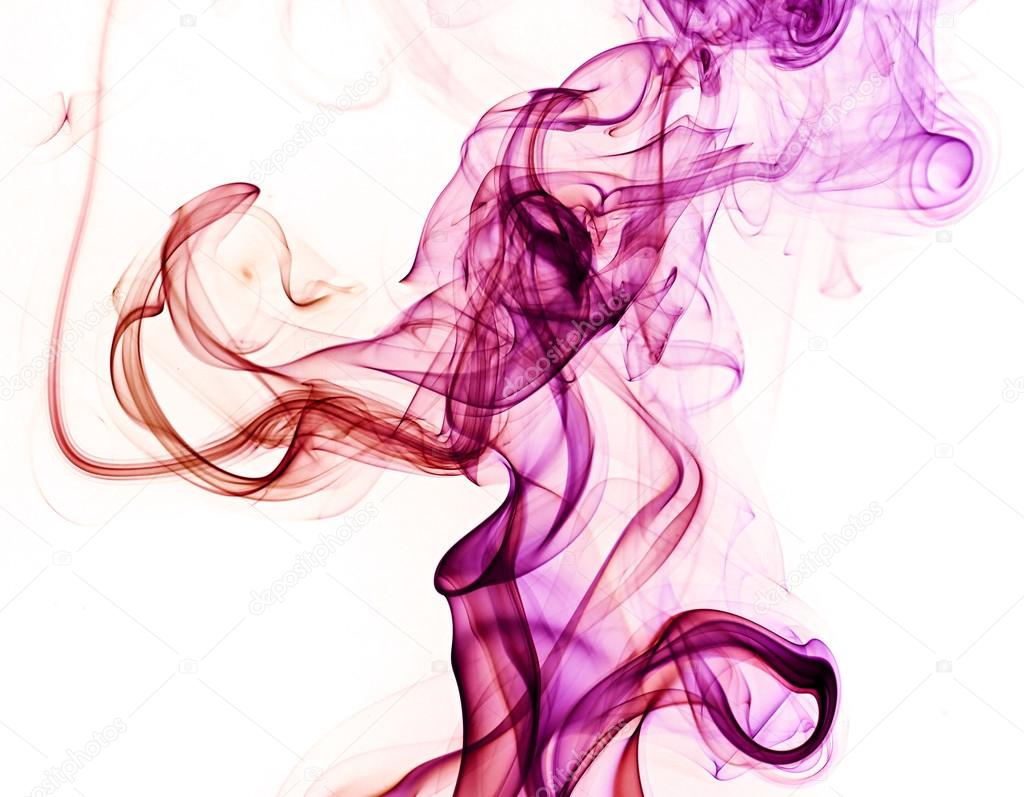 Abstract smoke swirl