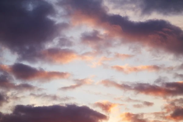 Cielo nocturno. Puesta de sol — Foto de Stock