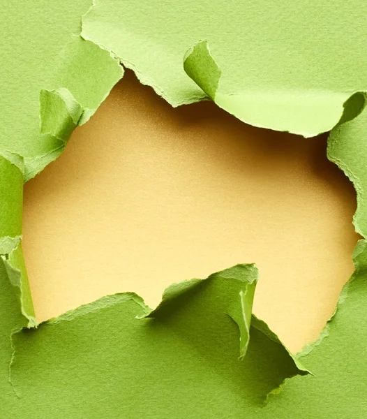 Libro verde desgarrado — Foto de Stock