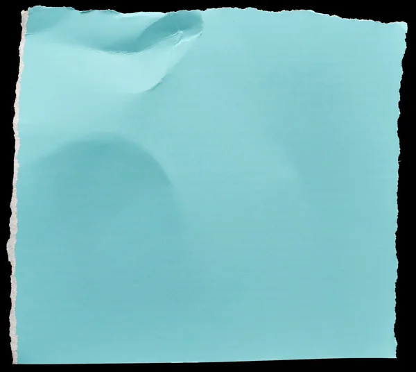 Papel crumpled azul — Fotografia de Stock