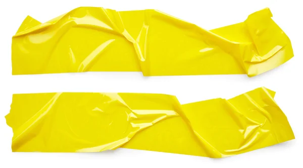 Żółta taśma klejąca — Zdjęcie stockowe