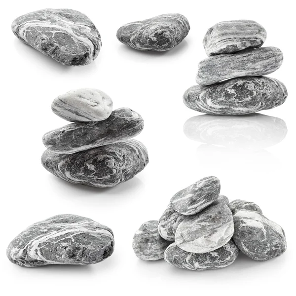 Conjunto de piedras grises — Foto de Stock