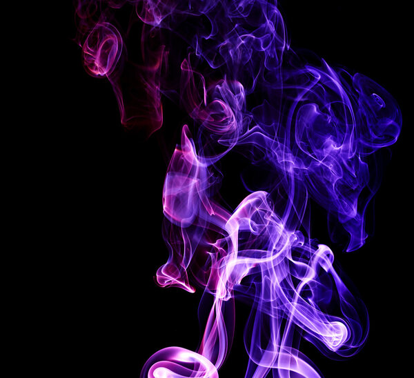 Abstract bright smoke background