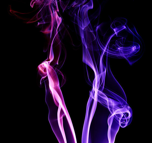 Abstract bright smoke background
